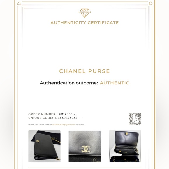 CHANEL  Calfskin  Timeless CC Classic Single Flap Bag With COA - Picture 4 of 16